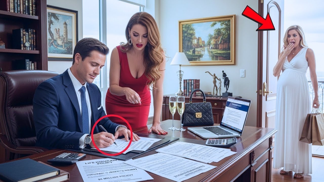 Pregnant Wife SAW Millionaire Sign Her Life Insurance — Mistress Was Beneficiary, FBI ARRESTED