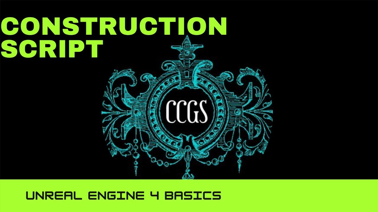 Unreal Engine 4 Basics; Construction Script #ue4 #unrealengine4