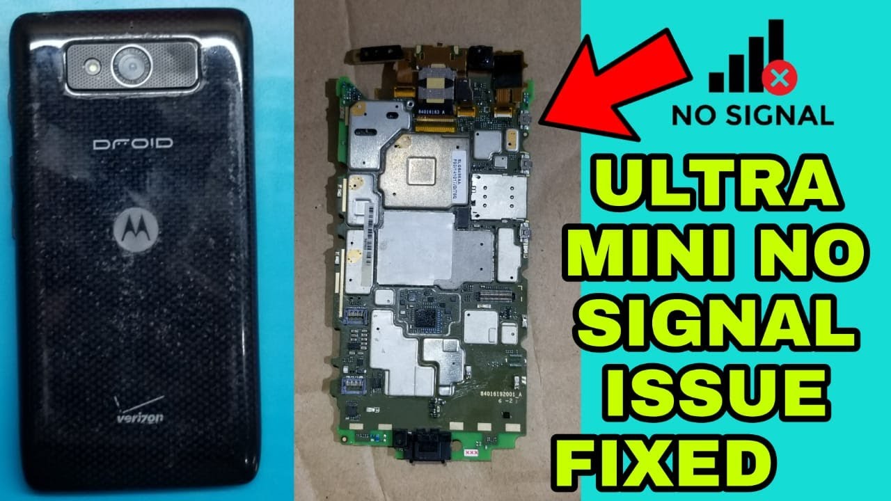 Moto Droid Mini | How To Signal Problem Solve In Motorola | Mobile Repair | XT-1030 | Mobile Hardwar