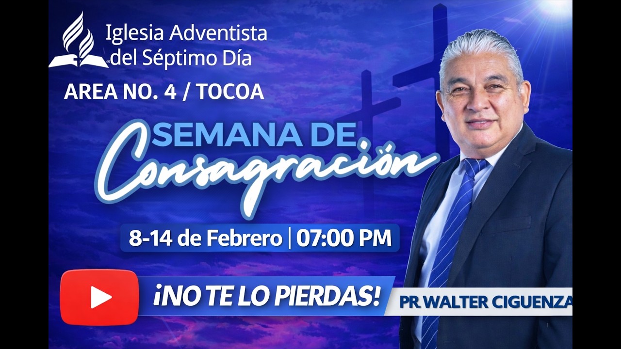 Semana de Reavivamiento Espiritual - Area 4 Tocoa | Pr. Walter Ciguenza | Día 3