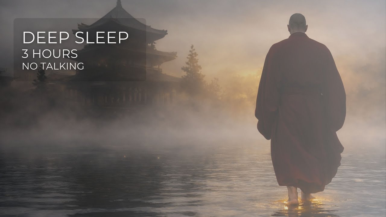 Deep Sleep Music • 3 Hours • Ocean Waves at Night • No Talking | Sleep & Relaxation