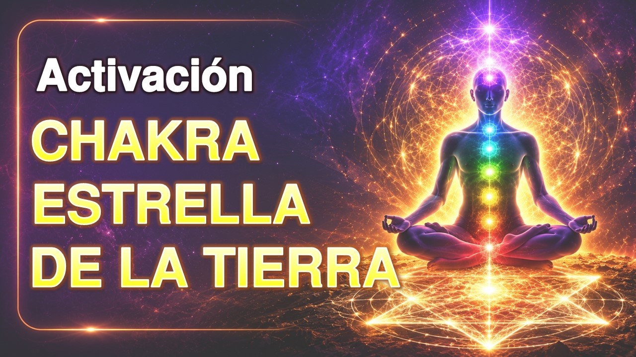 Reto: Despierta tu Ser Cuántico 🌟 Activa el Chakra Estrella de la Tierra