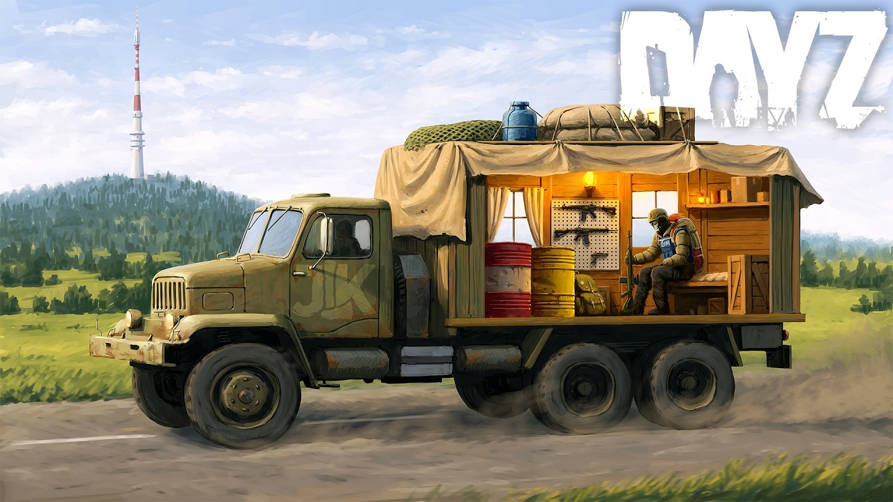 Жизнь на МОБИЛЬНОЙ БАЗЕ в DayZ...