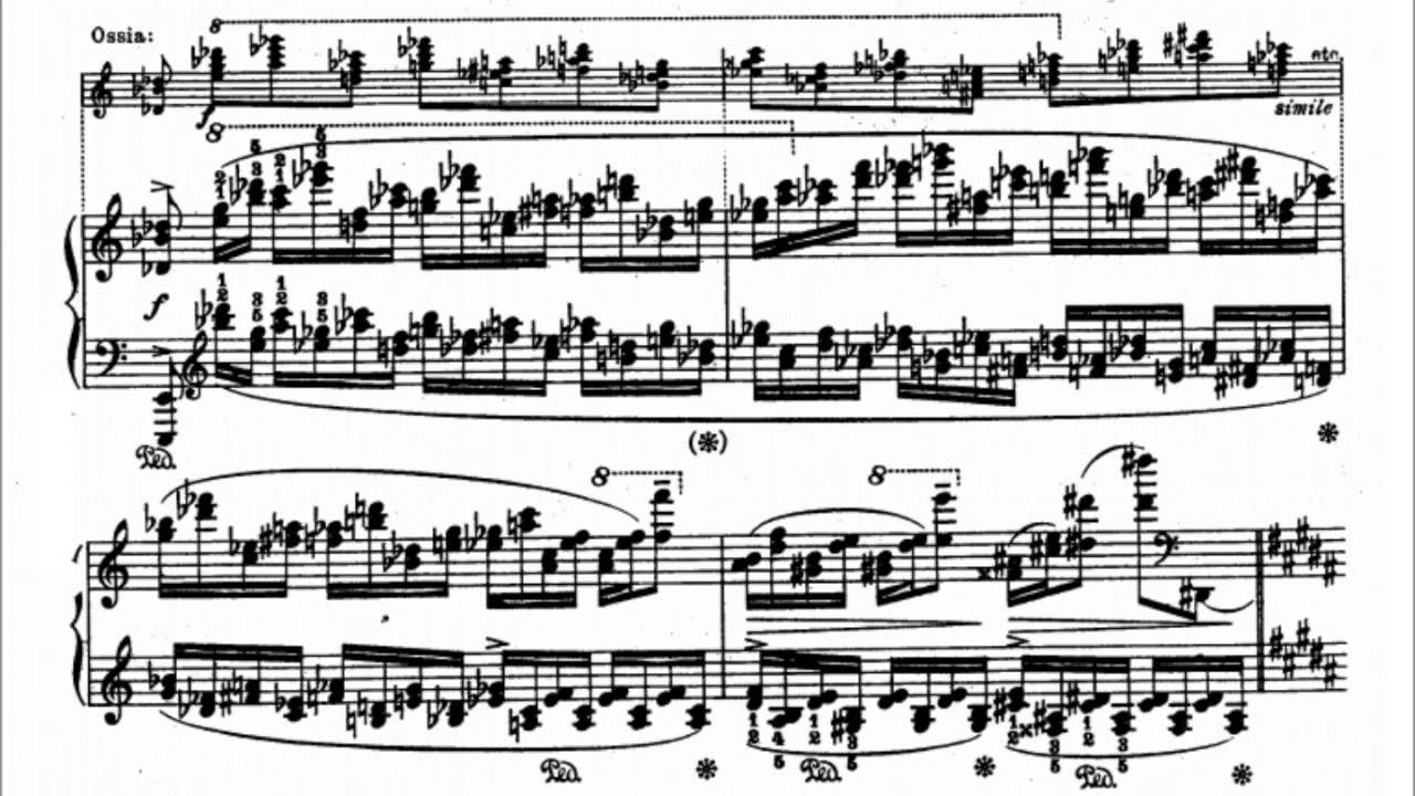 Chopin-Godowsky - Study No. 36 in G-sharp minor after Op. 25 No. 6