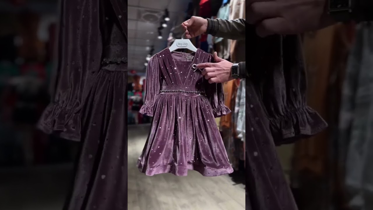 Baby Girl Velvet Frock Designs 