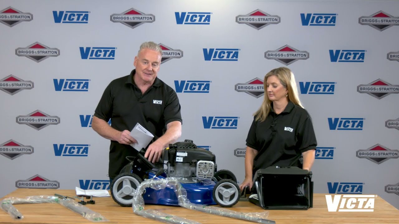 Victa Classic Cut Mower – Easy Assembly Guide