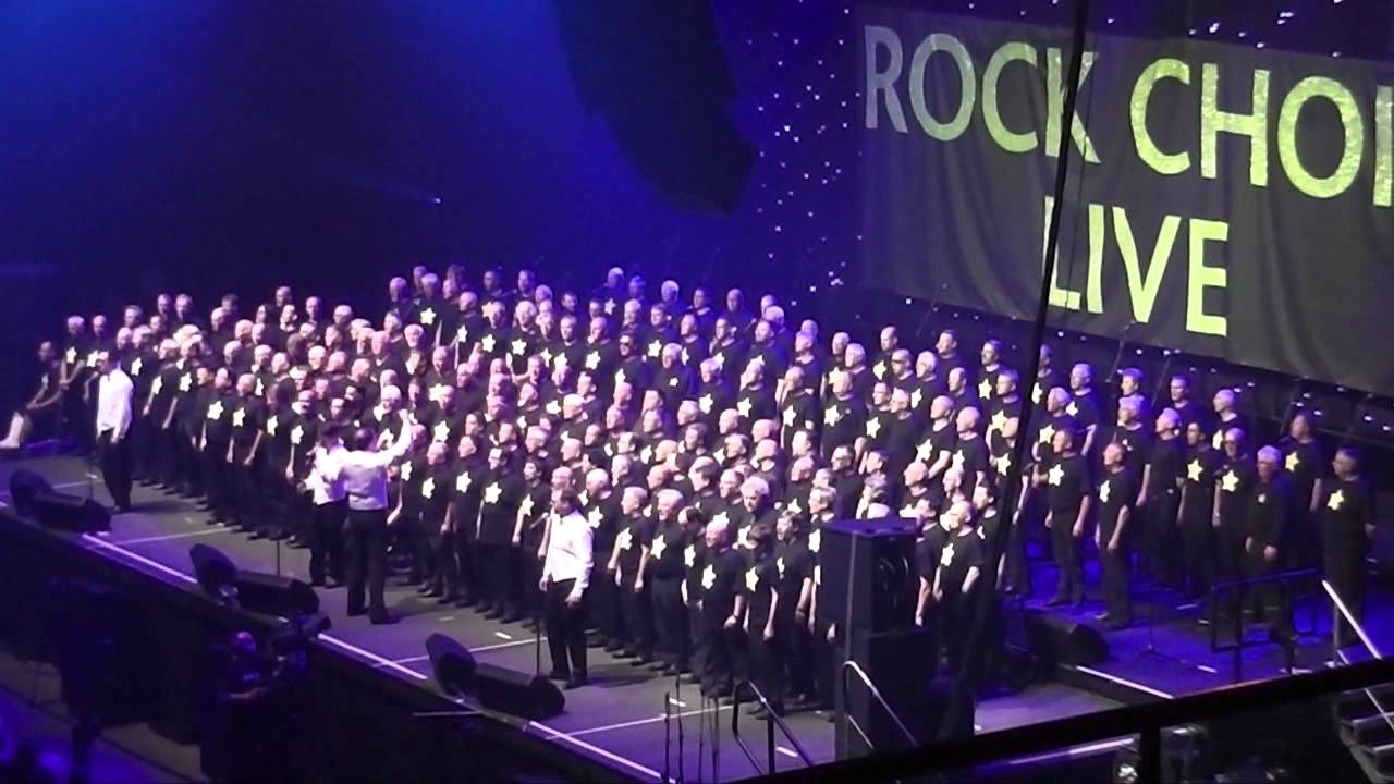 Rock Choir Live Montage, Liverpool Echo Arena, Saturday 29 June 2013
