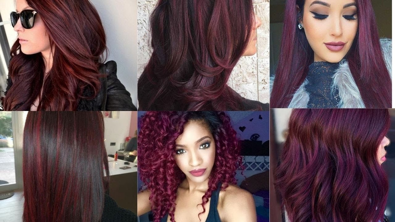 TONOS DE COLOR DE PELO EN BURDEOS | HAIR COLOR TONES IN BURGUNDY - SANDRA EN CASA