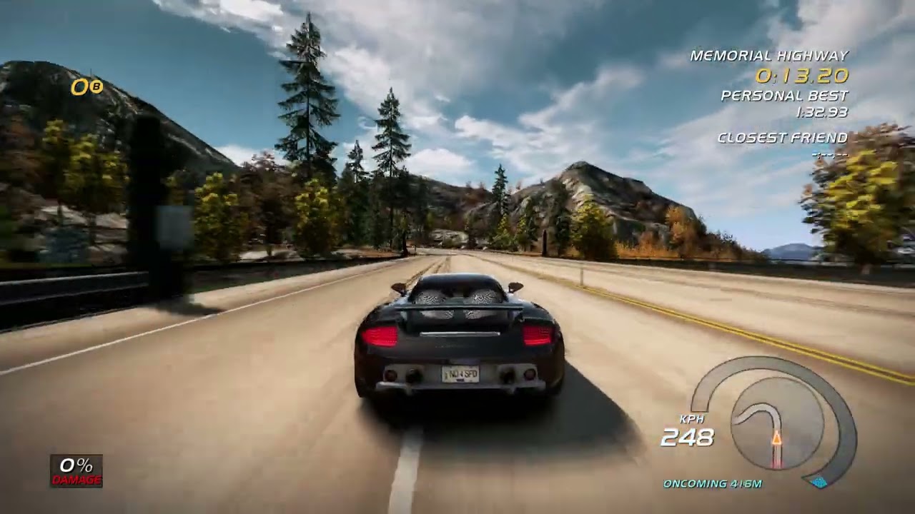 Hot Pursuit (2010) Gamescom Build Freeroam gameplay