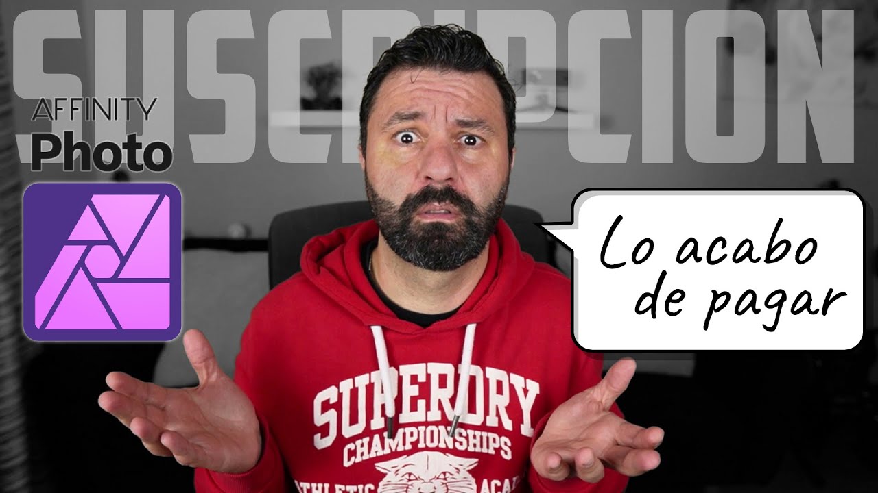 😡 AFFINITY PASA A SUSCRIPCI&Oacute;N? Que me parta un ⚡