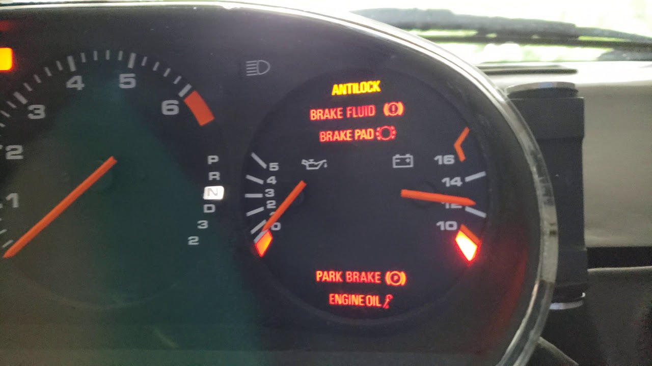 Porsche 928 Part 3 LEDs for gauges