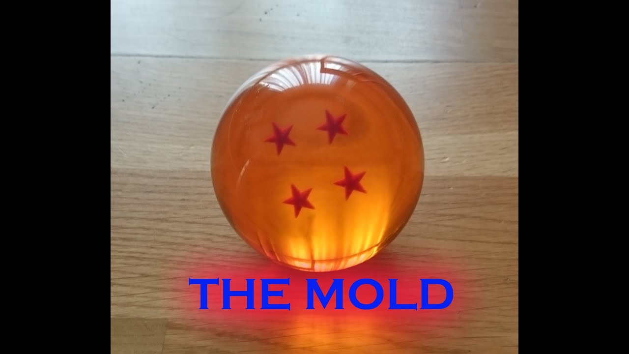 How to make your DRAGON BALLS REPLICS, Learn step by step (THE MOLD)