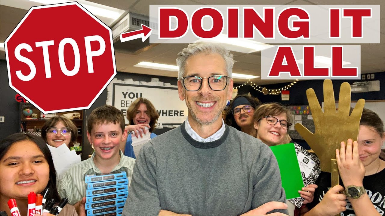 Перестаньте делать всё подряд | Как делегировать действительно работающие задания в классе