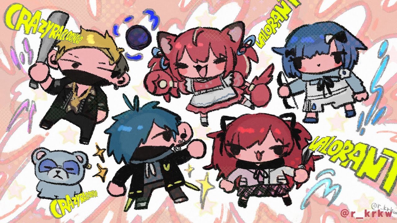 【Valorant】研究からのCRカップカスタム　w/ばにら３、こかげちゃん、わいわいさん、かるび、ぺっぱーさん【ぶいすぽ / 猫汰つな】