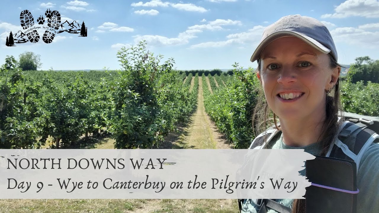NORTH DOWNS WAY: Day 9 - Wye to Canterbury