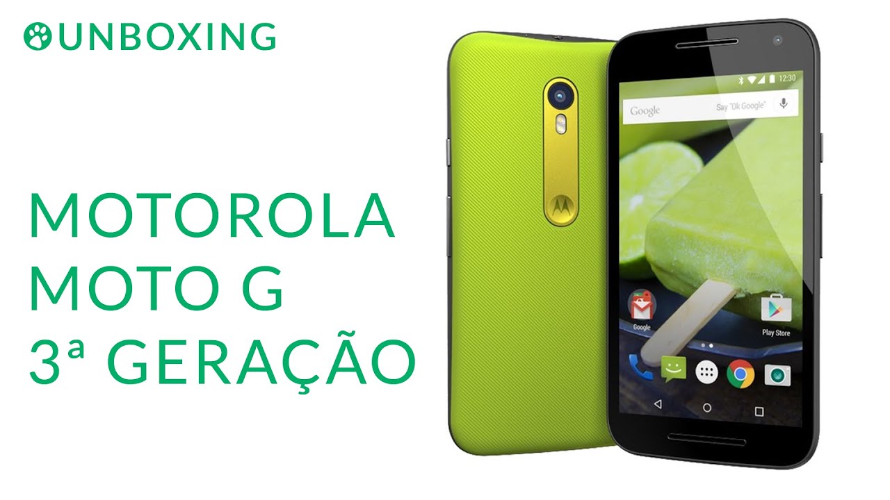 Unboxing do Moto G 3ª Geração (+ Moto X Style, Moto X Play & Moto Maker)