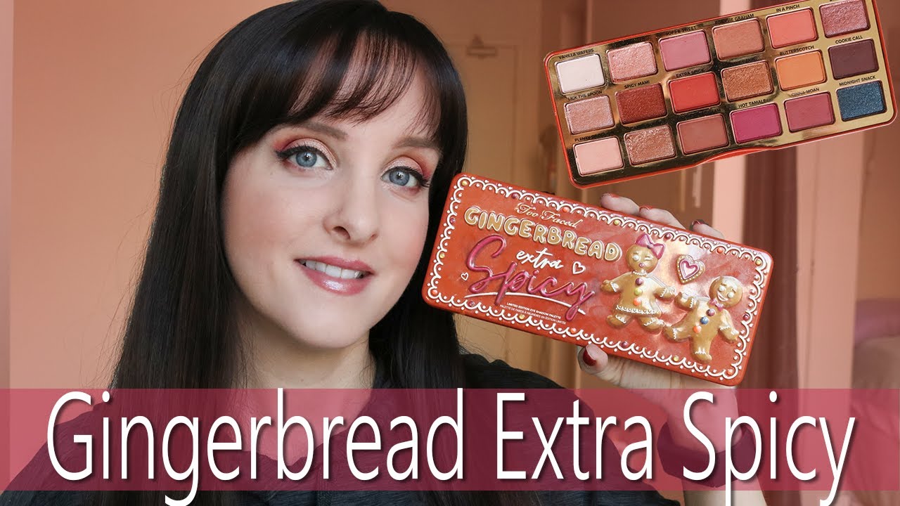 Too Faced Gingerbread Extra Spicy Palette