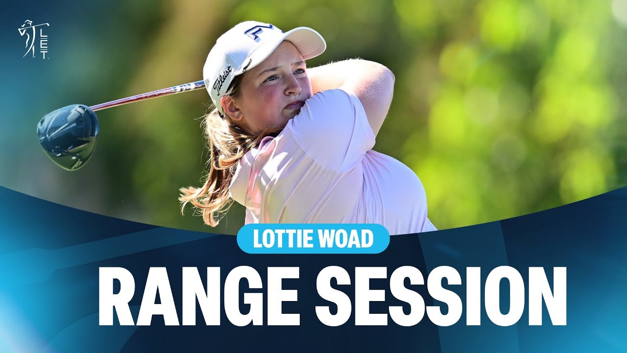 Lottie Woad Shot Tracer Range Session | Women's Scottish Open 2025