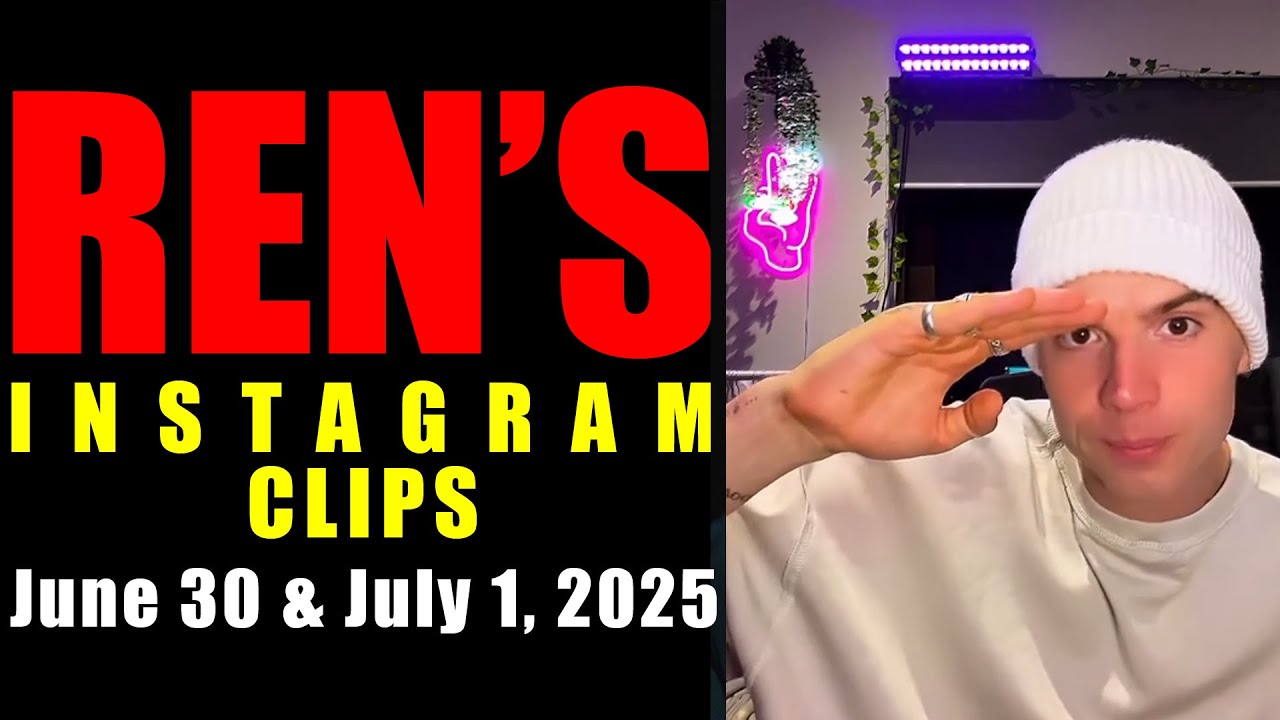 @RenMakesMusic's Instagram Clips - Filming, Scouting, The Big Push Reunion Update & More