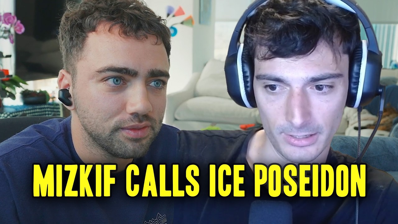 Mizkif зовет Ice Poseidon в прямом эфире! Hampton Brandon, SJC, ABZ, Ac7ionMan, будущая коллабора...