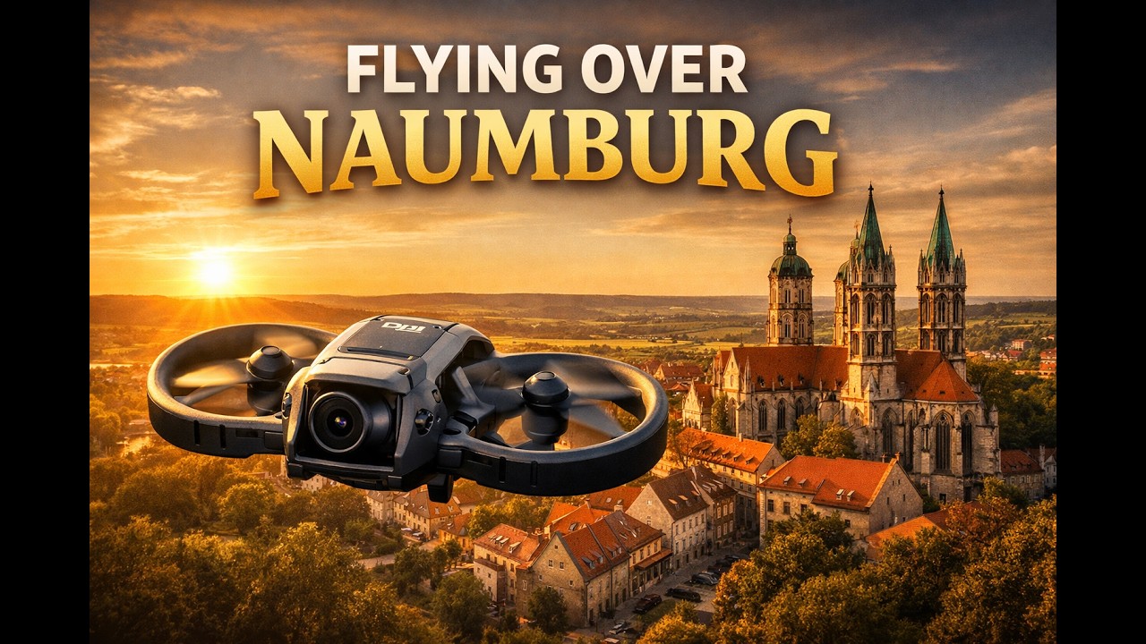 Cinematic Drone Flight Over Naumburg Germany | DJI Avata 2 FPV | Canon in D