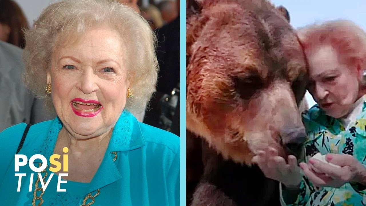 Betty White adopted a bear that accompanied her into the afterlife | Positive
