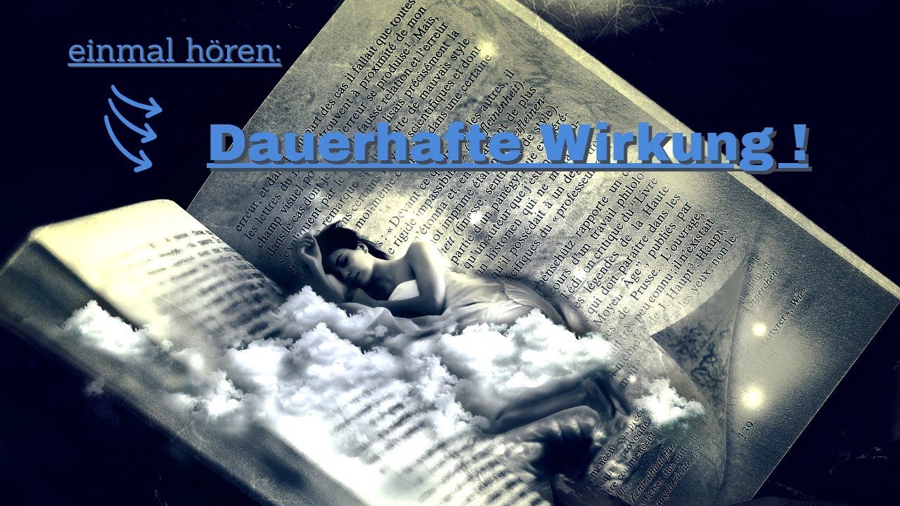Hypnose zum Einschlafen - (mit Ankern und Binaural Beats) - Sehr Stark!