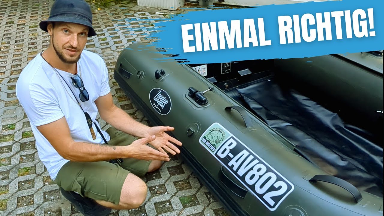 🤩️ Das beste Schlauchboot Kennzeichen | Kleben mit Schlauchboot Kleber | FIXID PVC Kleber Anleitung