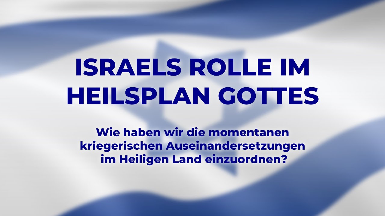 Israels Rolle im Heilsplan Gottes | Dr. Friedhelm Jung | Evangelische Freikirche Bornheim