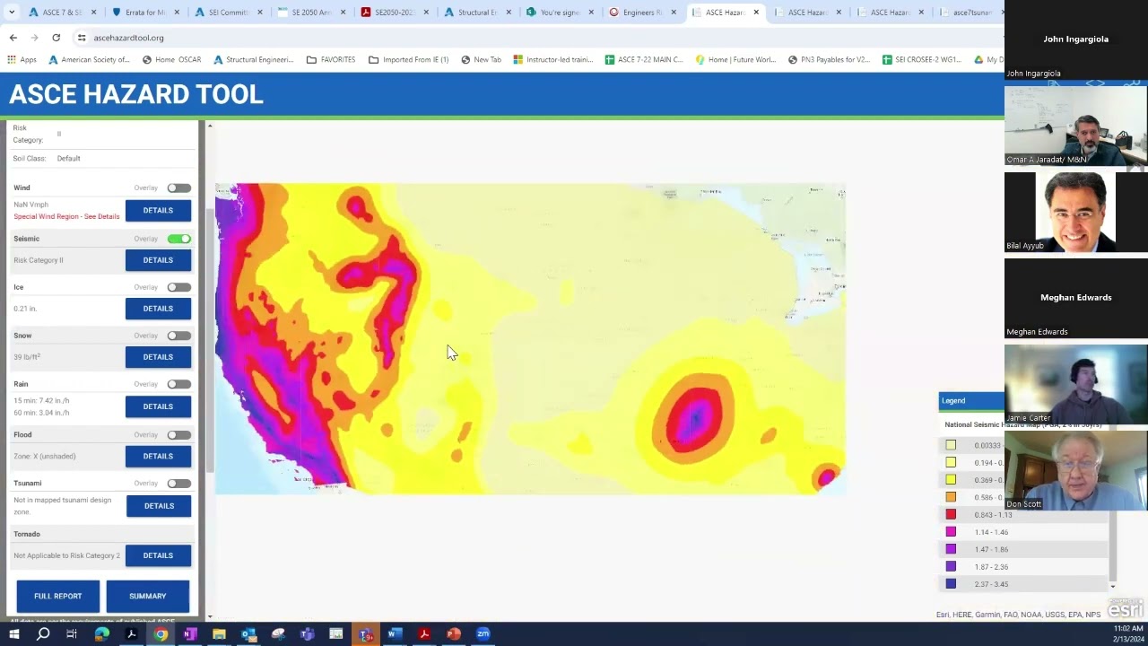 ASCE Hazards Tool
