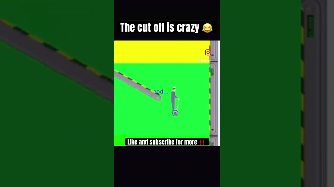 Dashie is cursed in happy wheels! 😂 #dashiegames #shorts