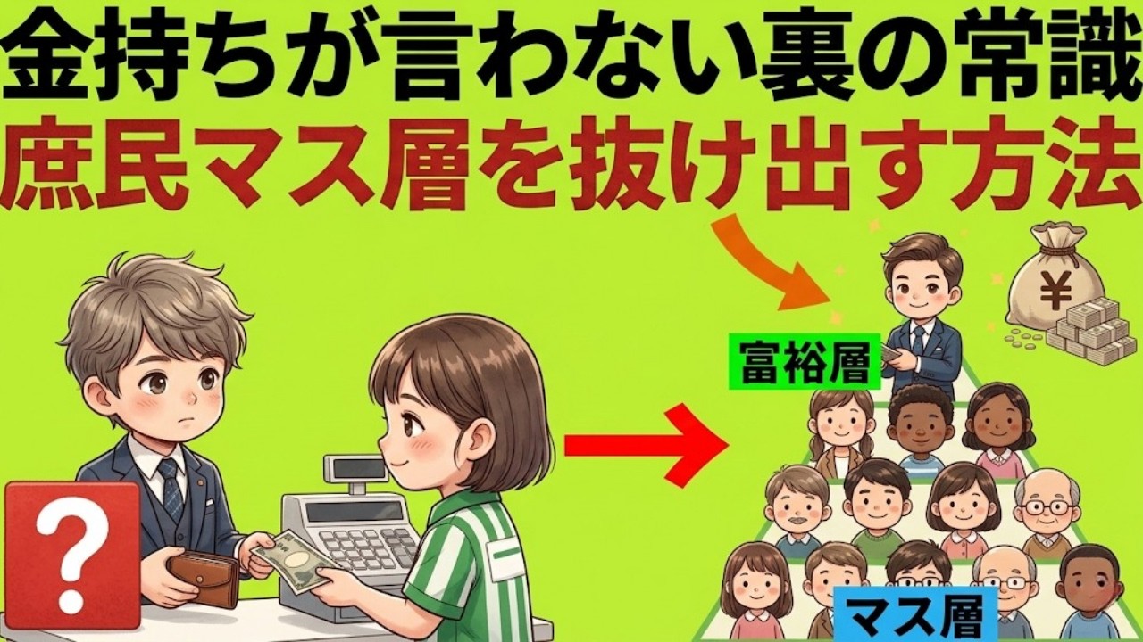 真面目に働くほど損をする？金持ちが絶対教えない「残酷な真実」10選。貧乏を卒業して準富裕層へ駆け上がる最短ルート|貯金と投資の経済視点