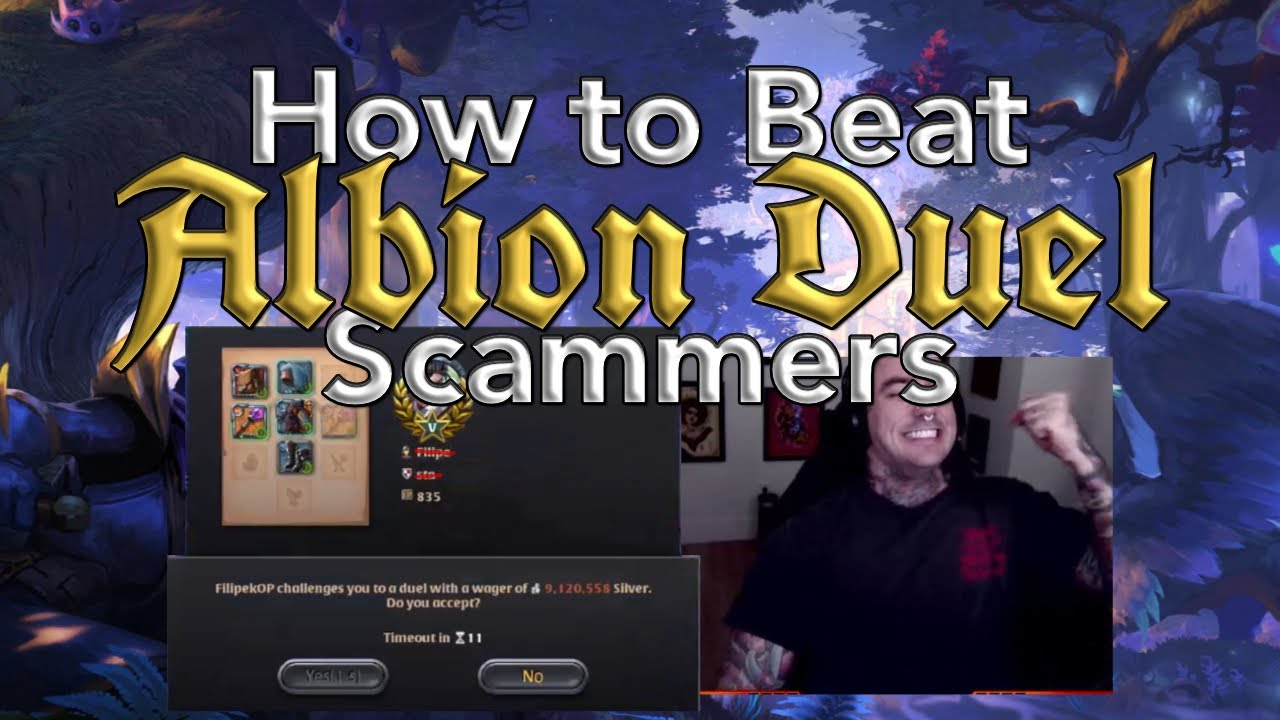 ALBION ONLINE HOW TO BEAT DUEL SCAMMERS