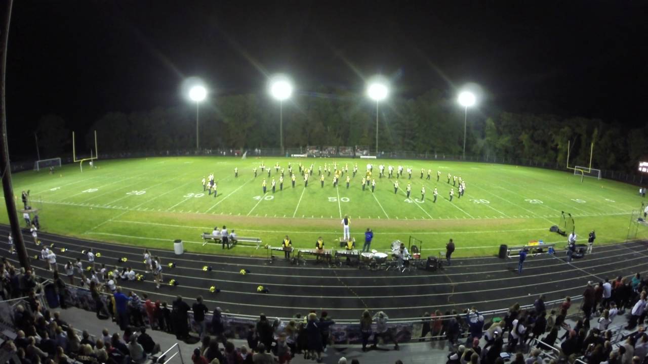 Foxborough High School Marching Band Halftime Show 10/7/16