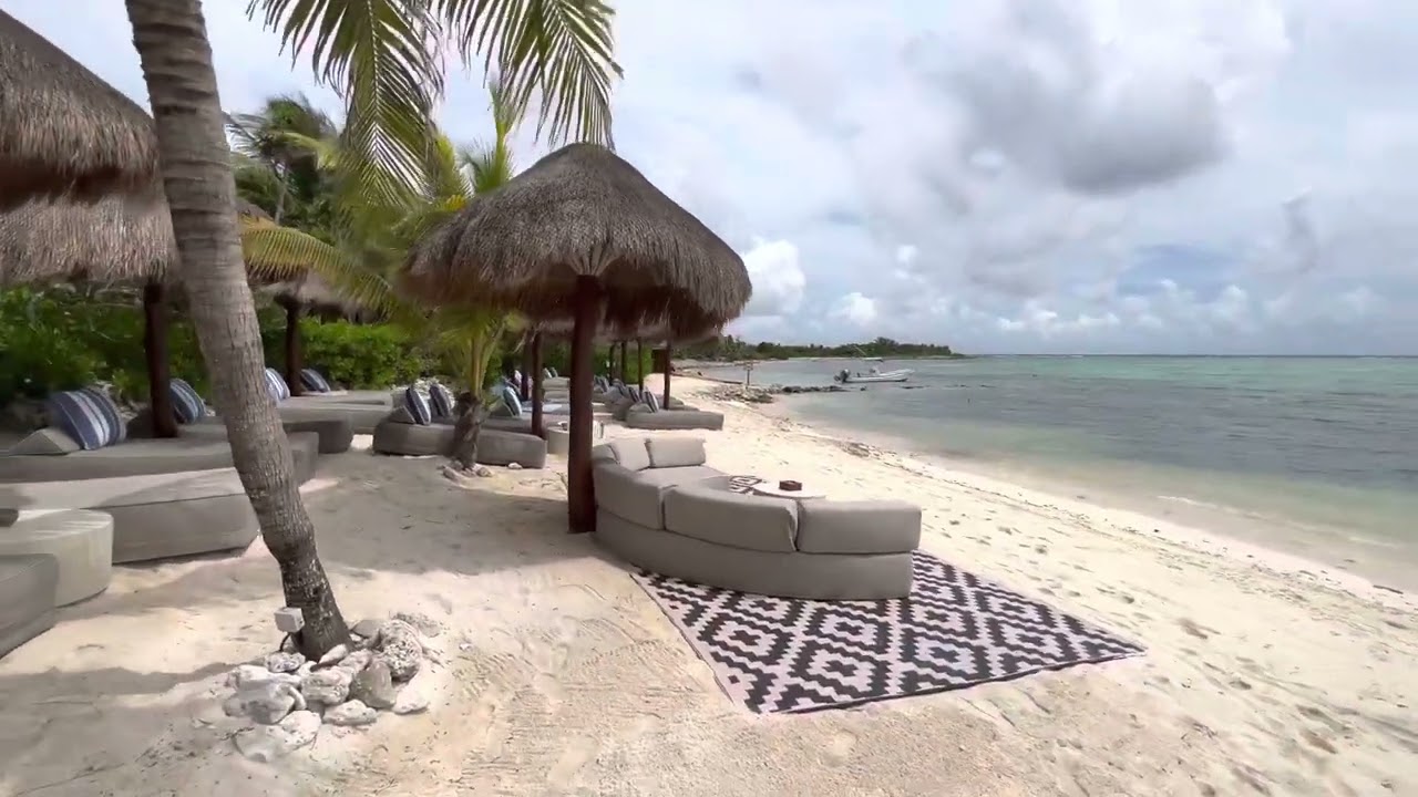#Tulum Soliman Bay | Jashita Hotel Tulum | private beach 🏖️ | beach 🏖️ club | hotel video tour.