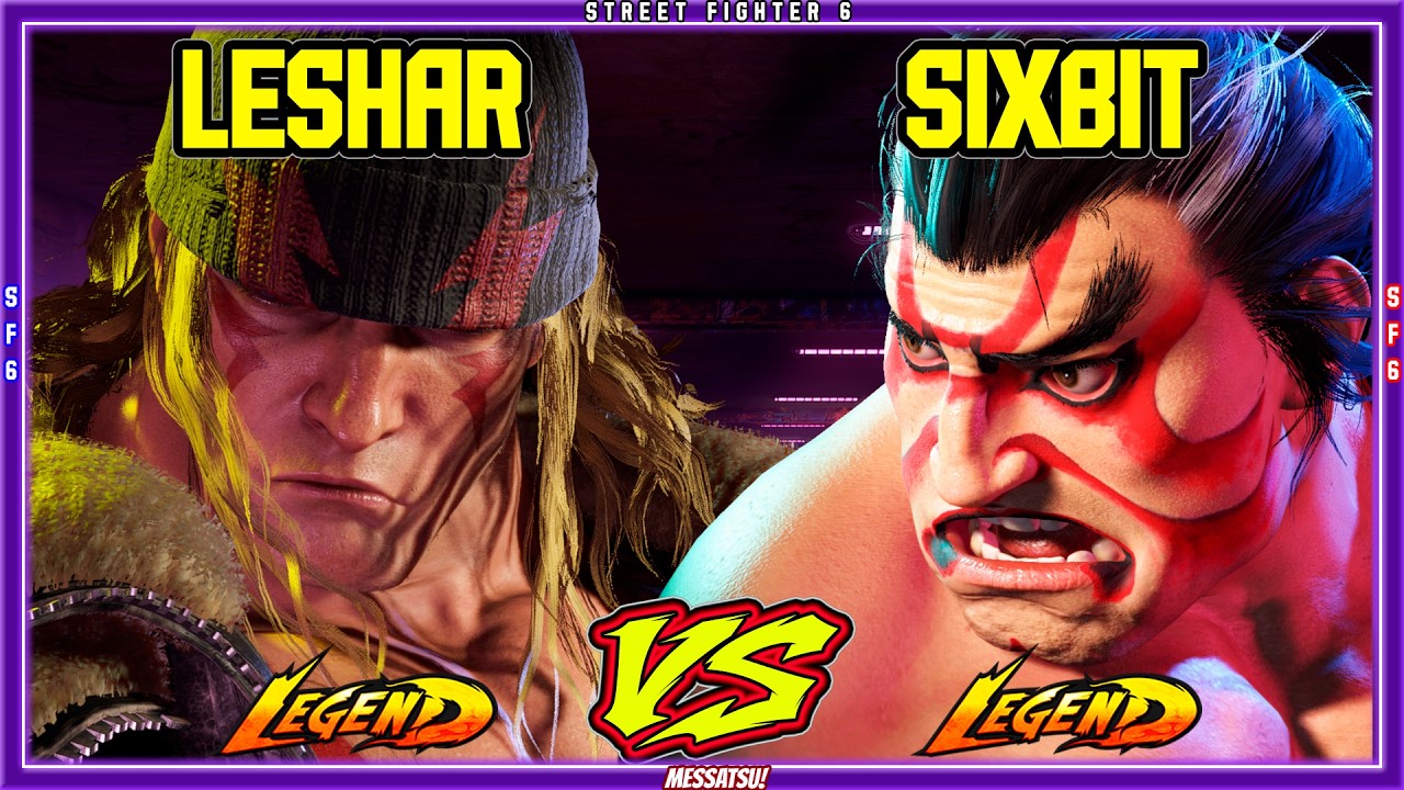 SF6 LeShar (Alex) VS Sixbit (E.Honda)💥Messatsu!💥スト6💥Street fighter 6