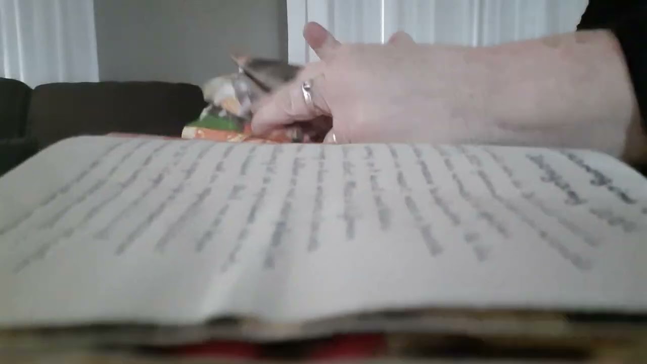ASMR weeklys and crumpling