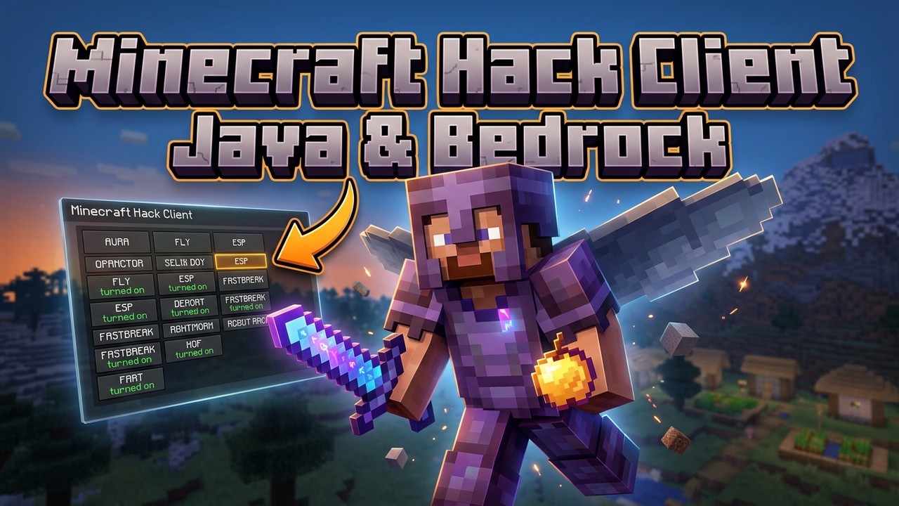 Minecraft Hack Client 1.21.11: Best Mod Menu, Cheats & Free Hacked Client 2026 (Java)