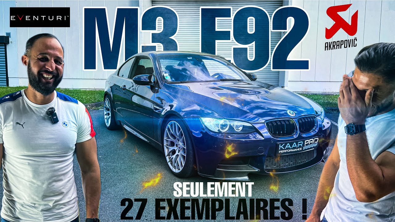 UNE M3 E92 INDIVIDUAL (27 exemplaires au monde!)