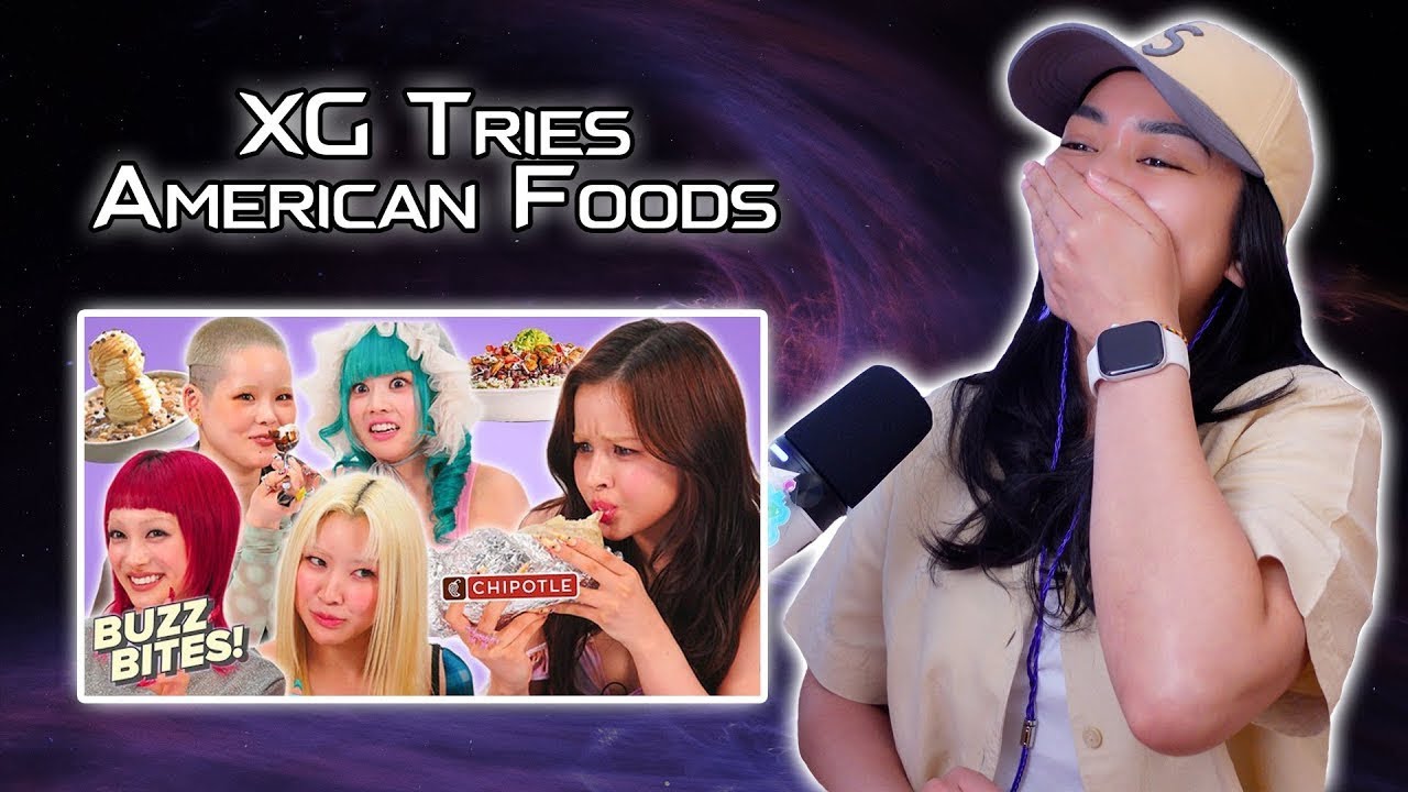🐺 Reaction | XG Tries American Foods 🥙🍪🍨