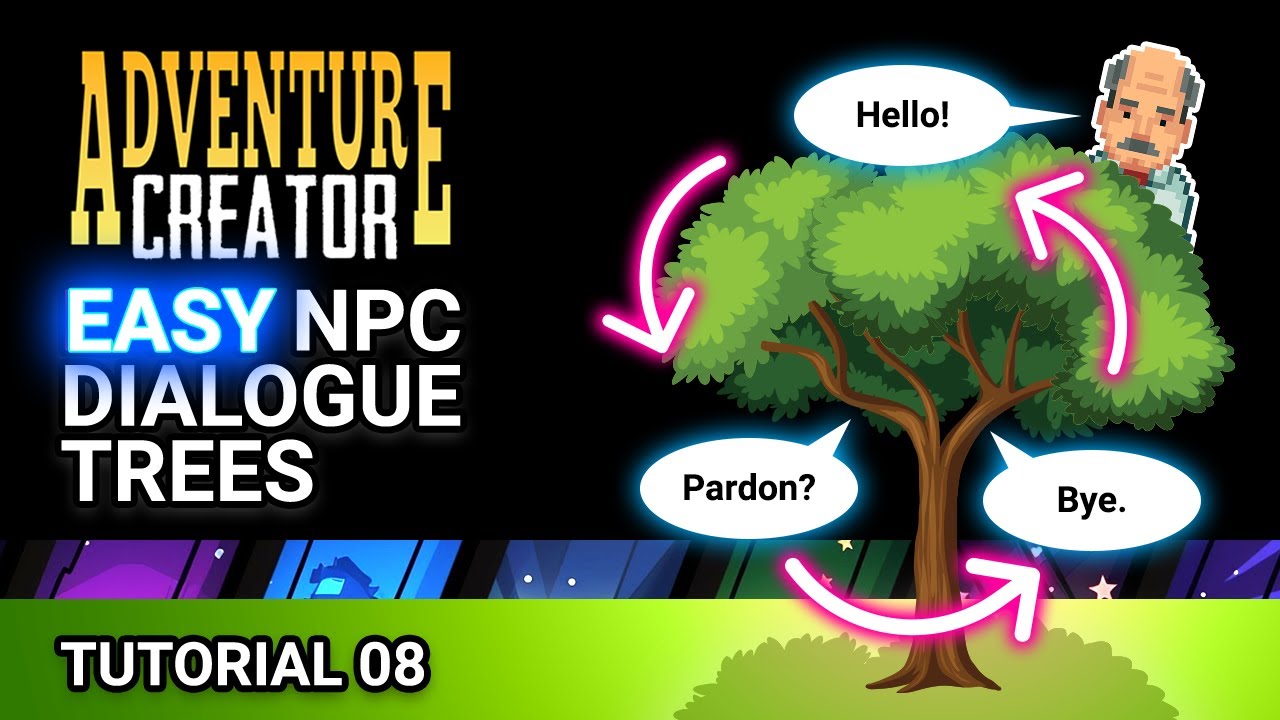 Adventure Creator - Easy NPC Dialogue trees & Conversations in UNITY