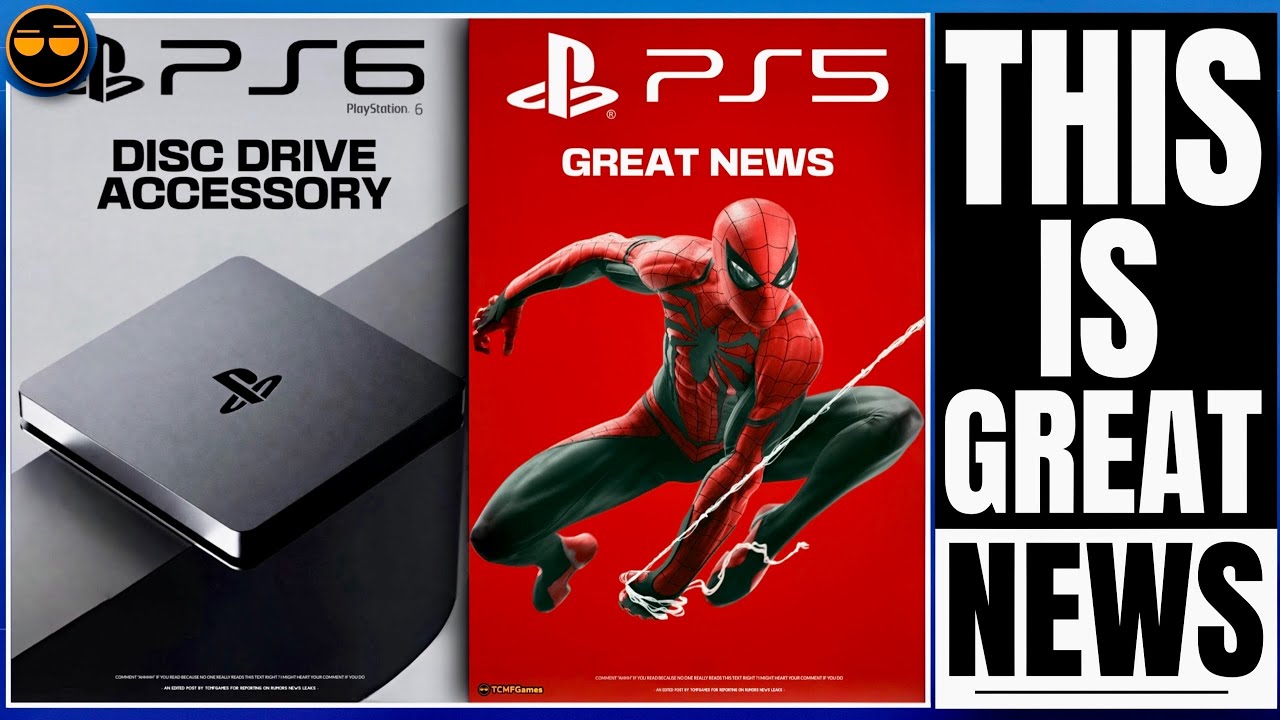 PLAYSTATION 5 - NEW PS5 DISC SUPPORT IS GOING TO HAPPEN!? - WE MISSED THIS.. / GREAT SPIDER MAN PS5&hellip;