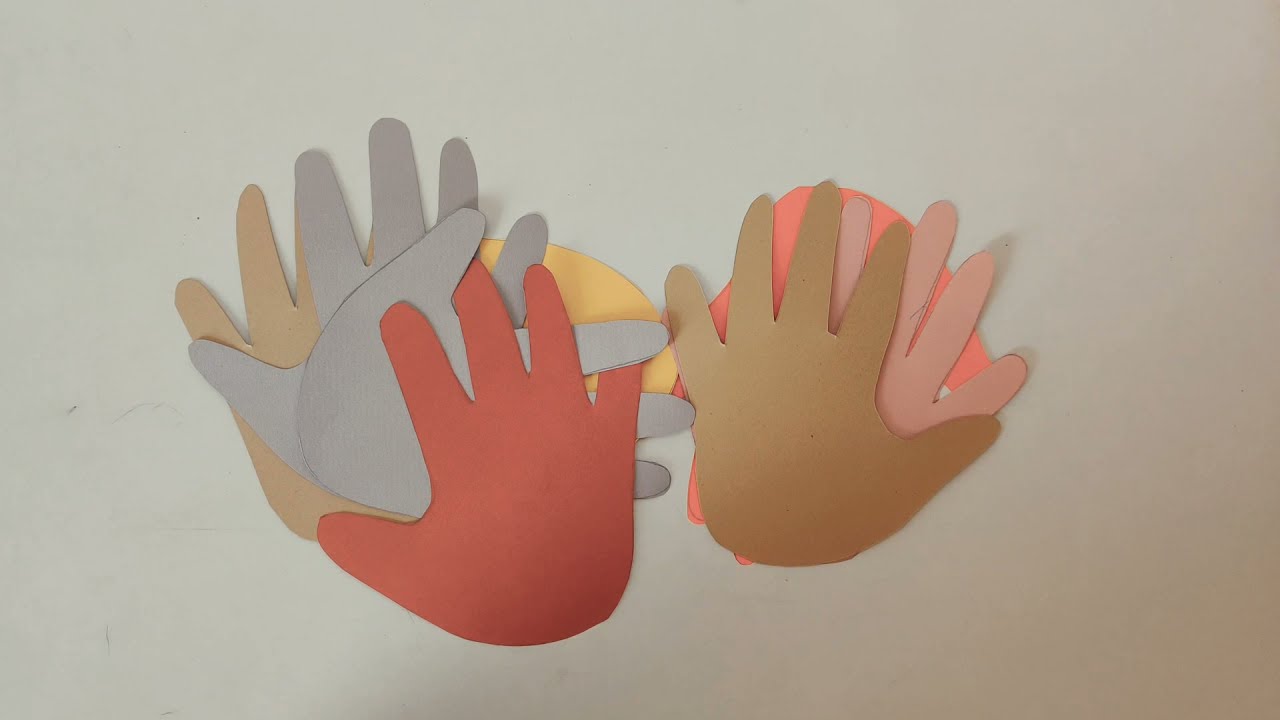 10  palm cutout craft l Easy HAND Cutout Animals Craft | So Easy | Animal Craft for kids