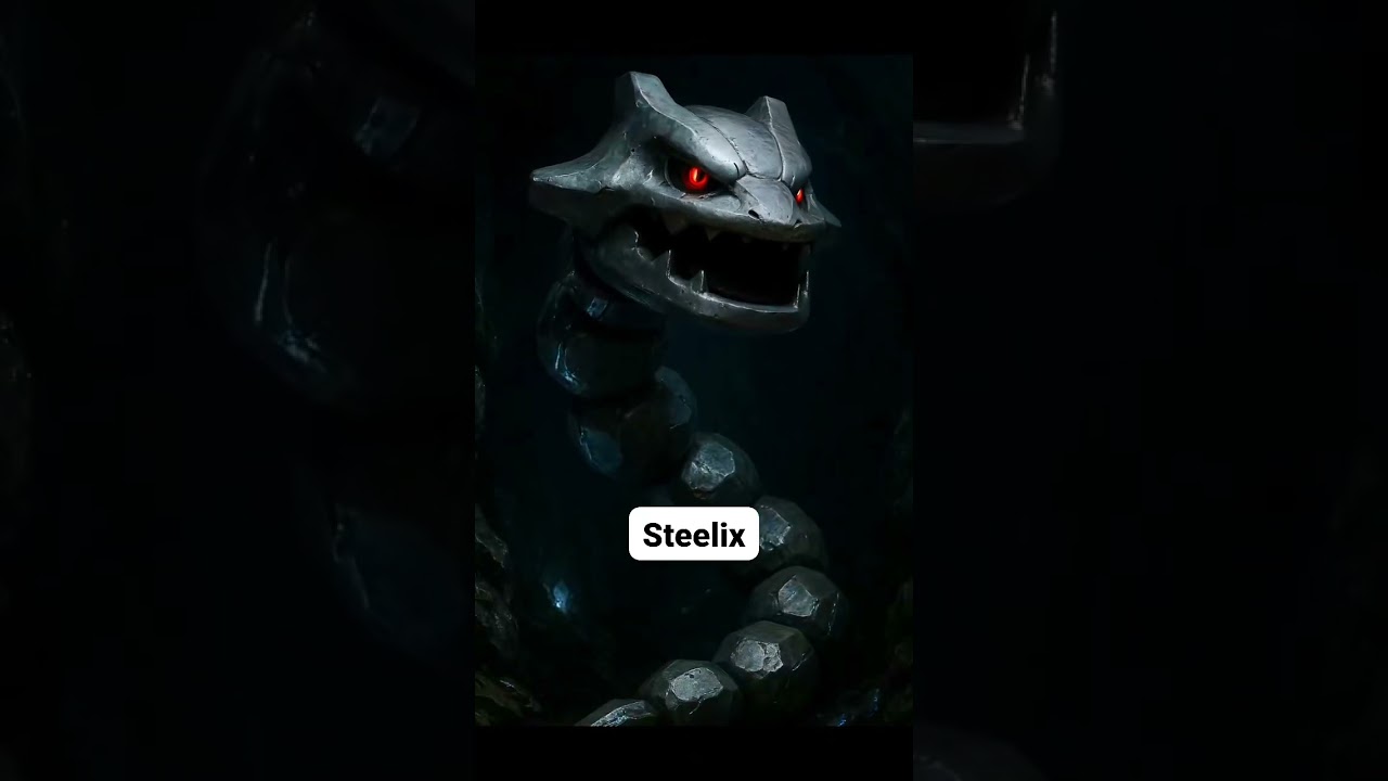 Real life Onix evolves into Steelix #pokemon #anime #ai #onix #steelix