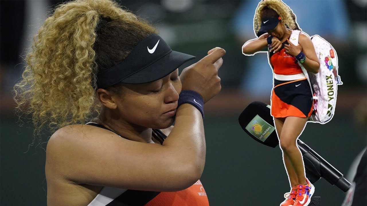 Naomi Osaka MELTSDOWN and CRIES after fan HECKLES her during LOSS at Indian Wells!