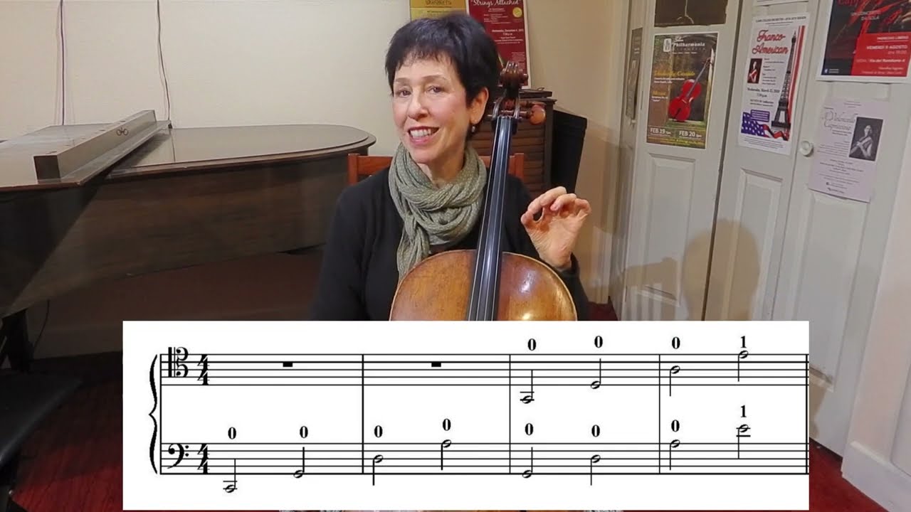 Tenor Clef on the Cello - how to read it