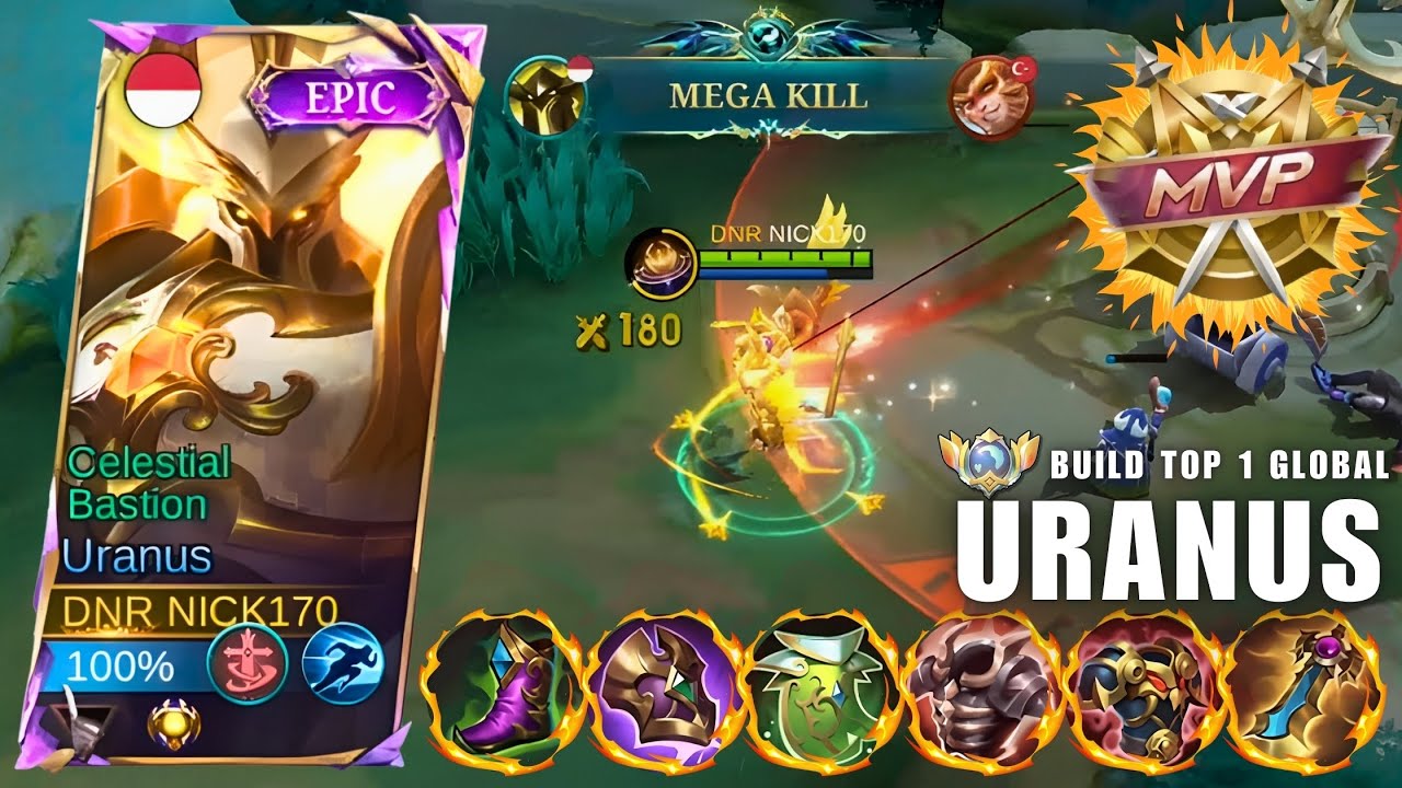 NEW META URANUS 2026! Unkillable EXP Lane – Top Global MVP