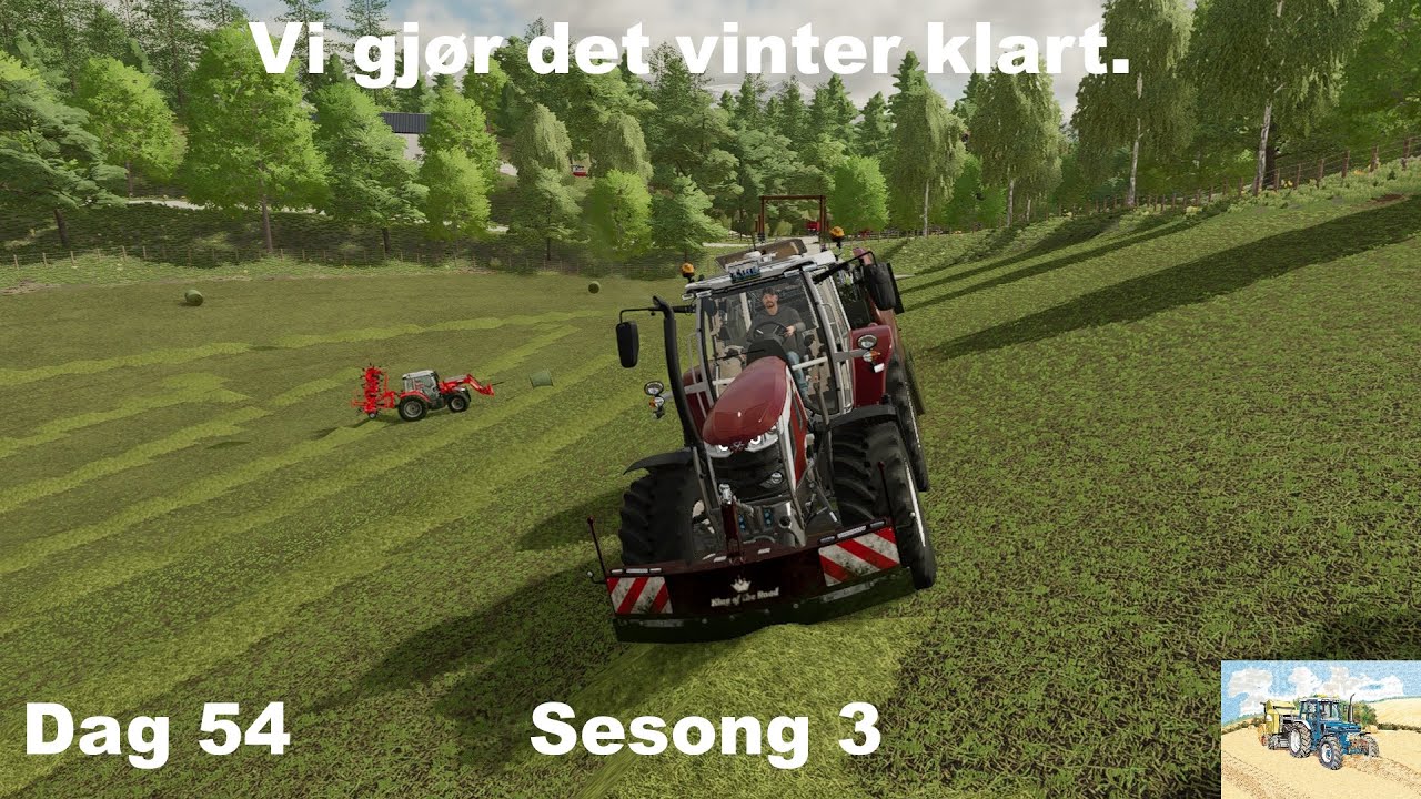 Let's Play Farming Simulator 22 Norsk Tor & Kevin's Nabo Serie Episode 54