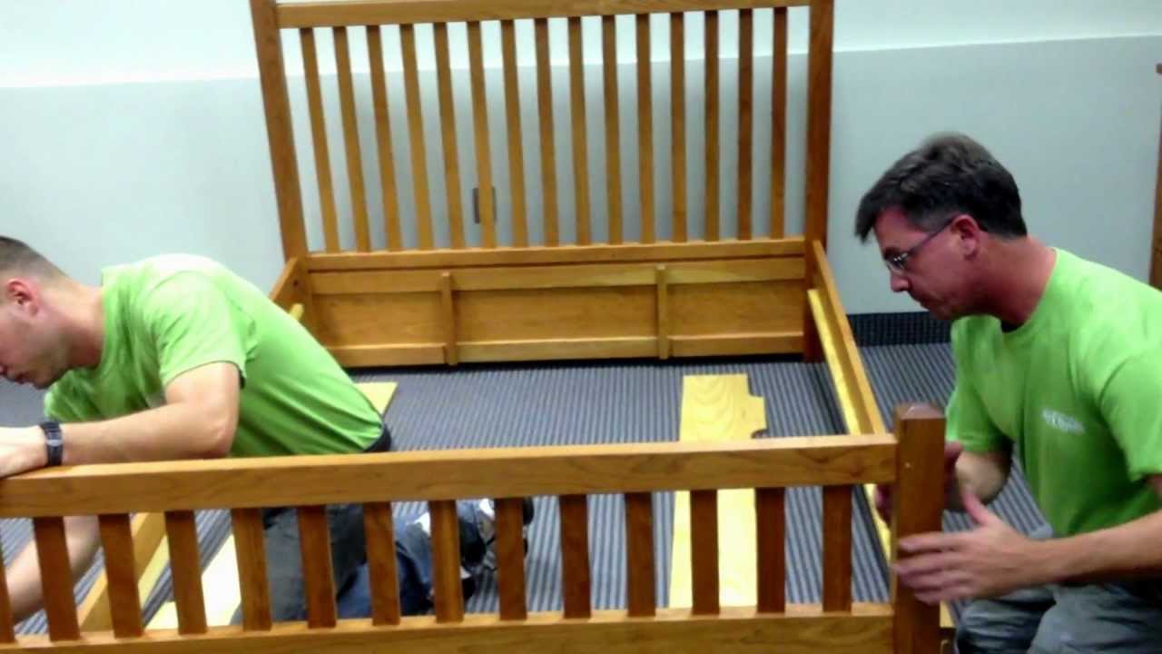 Hardwood Artisans Craftsman Bed Assembly