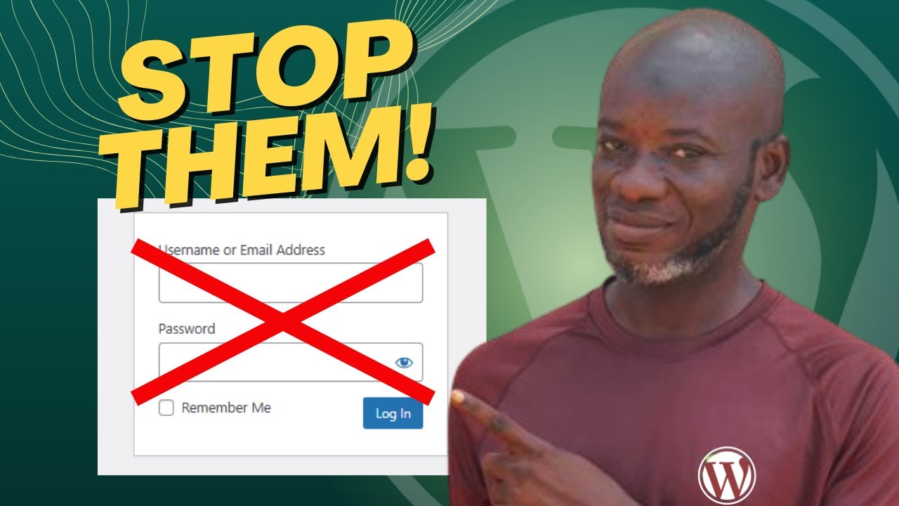 Stop Users from Accessing the Login Page of Your WordPress Website [Hide WordPress Admin URL]